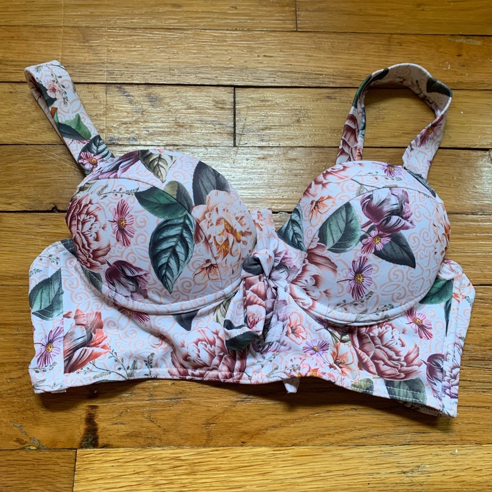 ASOS SWIM TOP - FLORAL